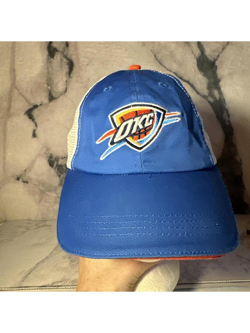 OKC Thunder Oklahoma NBA Trucker Hat US Cellular